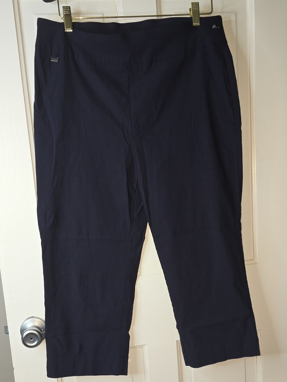 Counterparts Navy Blue Capris for Women